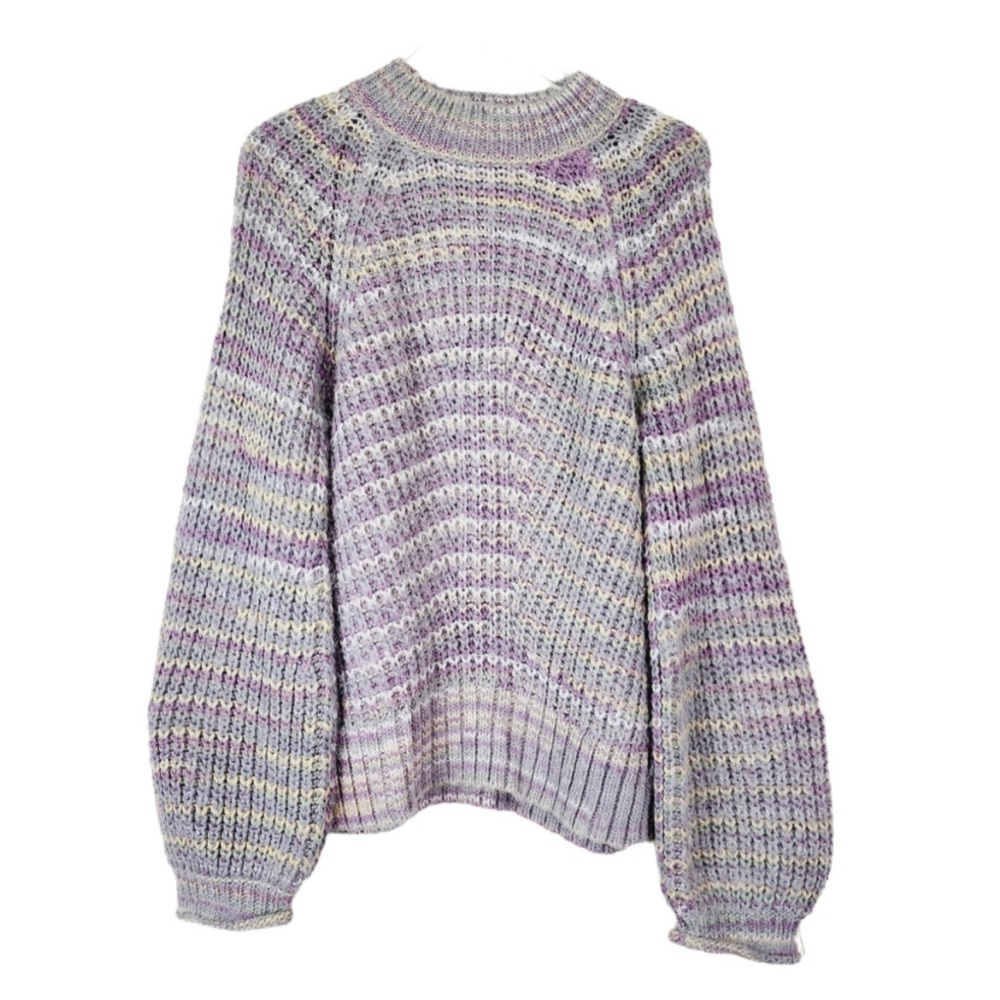 Nicholas Maliya Marled Alpaca Blend Sweater